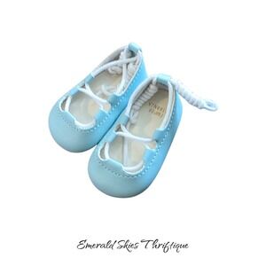 American Girl blue flats 18 in doll shoes